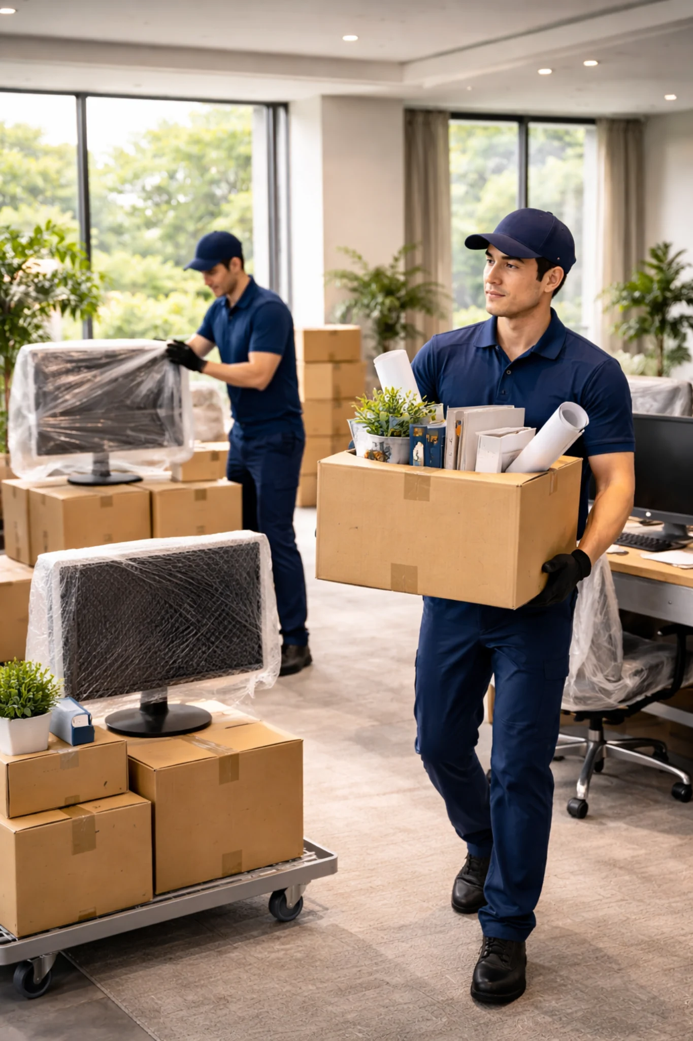 Professional office shifting support with organised handling.